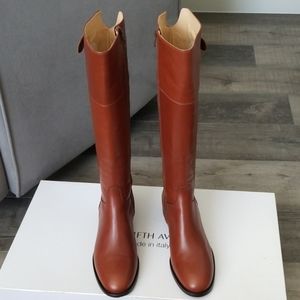 Leather boots